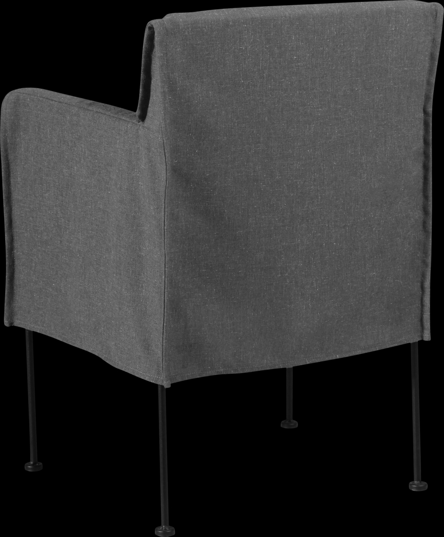 Carrysbrook Gray Arm Chair - Thumbnail - Image 3
