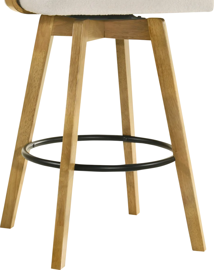 Carsonee White Barstool - Thumbnail - Image 3