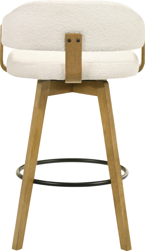 Carsonee White Barstool - Thumbnail - Image 5