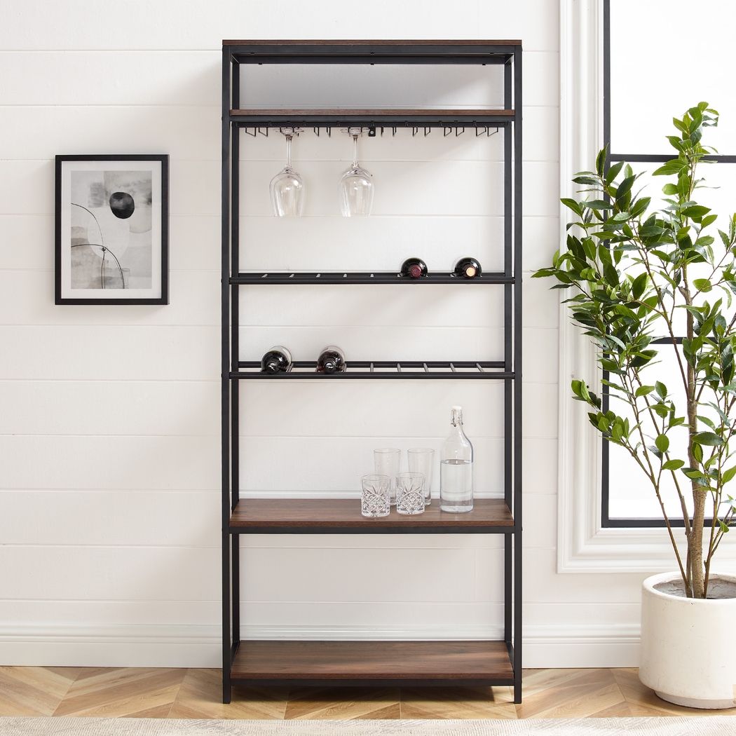 Carsonhill Walnut Wine Rack - Thumbnail - Image 5