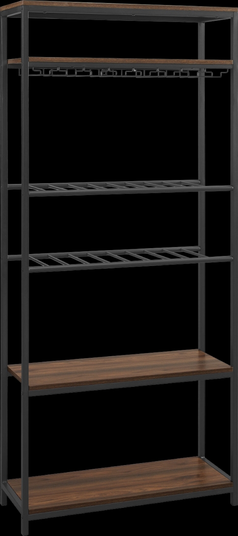 Carsonhill Walnut Wine Rack - Thumbnail - Image 1