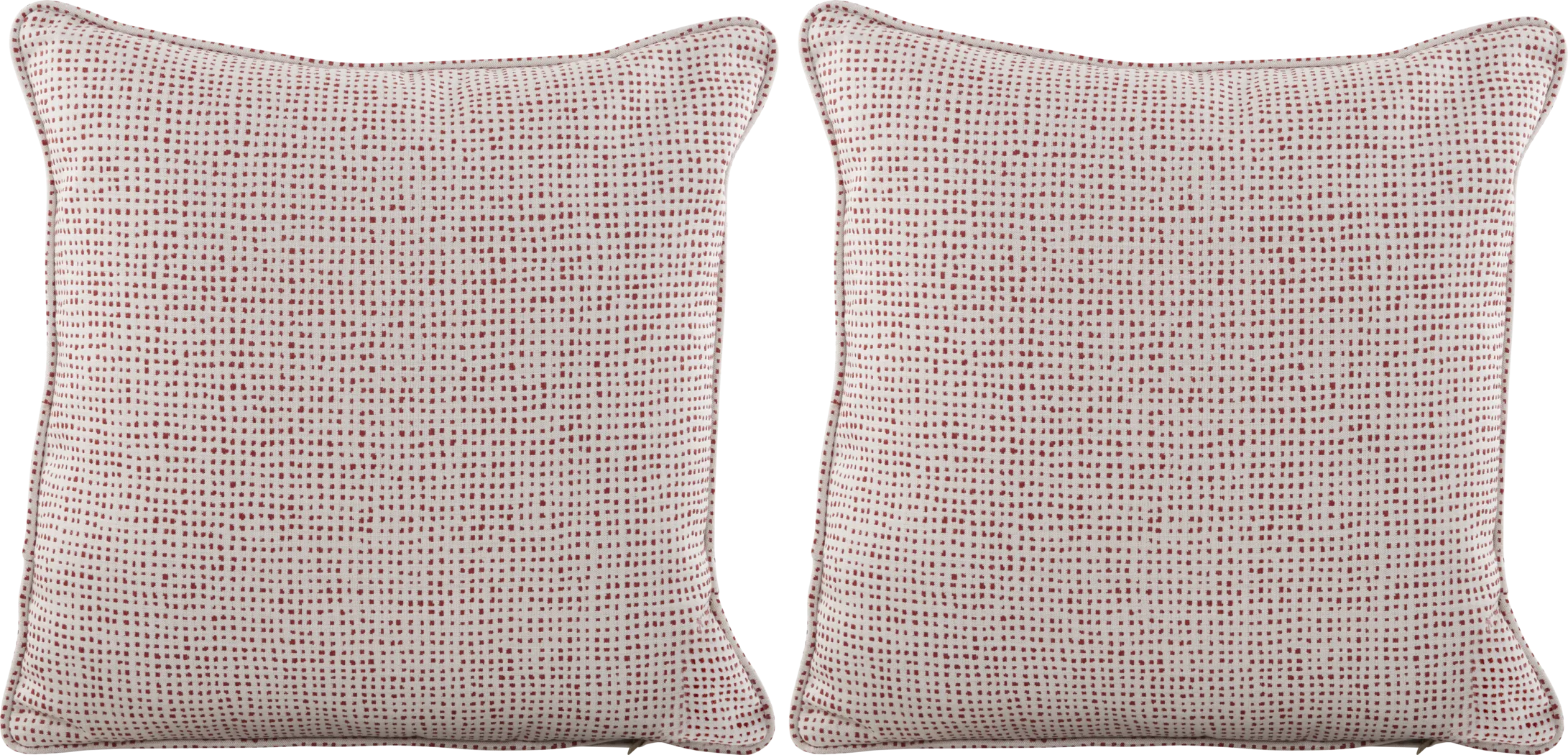 Carston Pomegranate Indoor/Outdoor Accent Pillow, Set of Two - Thumbnail - Image 1