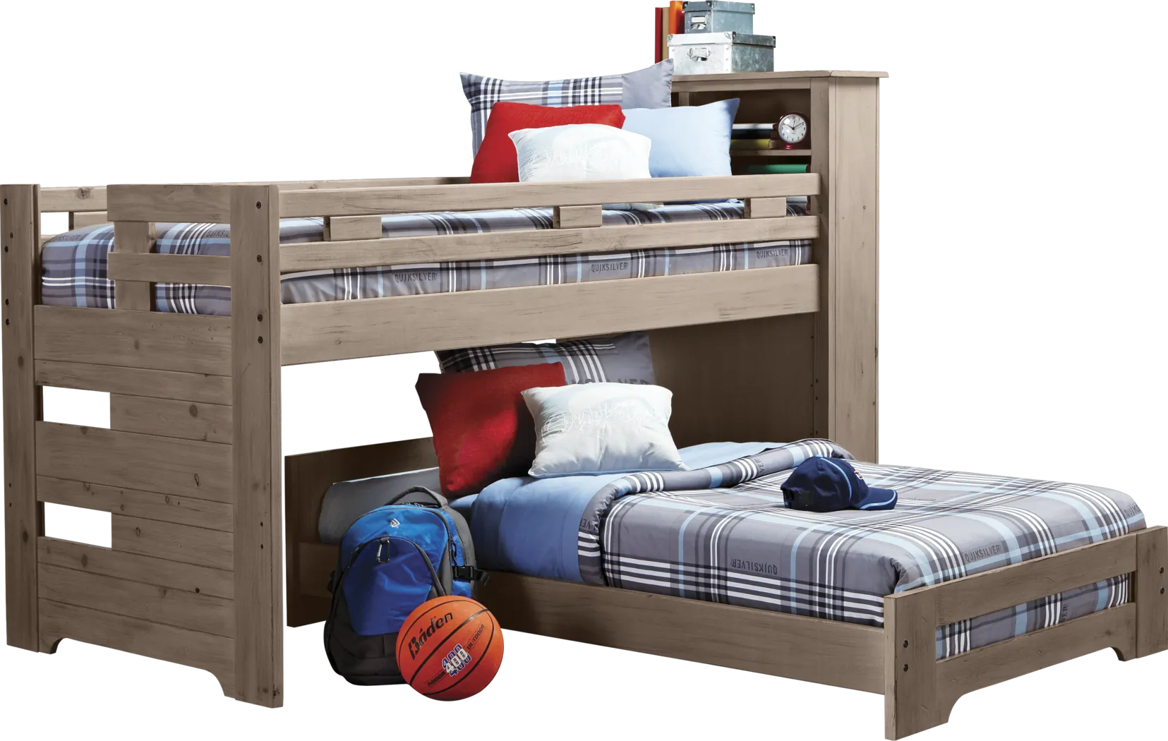 Carter's Kids Collection Lost Creek Gray 6 Pc Jr. Loft Twin/TwinBunk - Thumbnail - Image 1