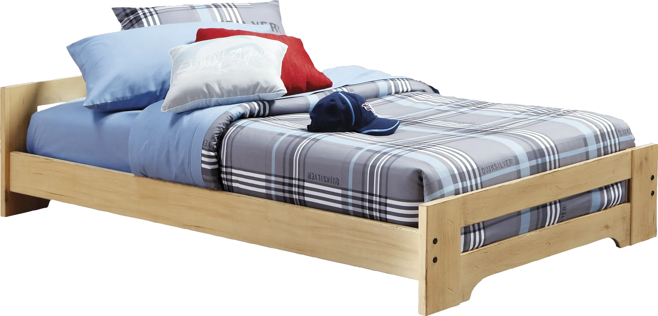 Carter's Kids Collection Lost Creek Pine 2 Pc Twin Low Profile Bed - Thumbnail - Image 1