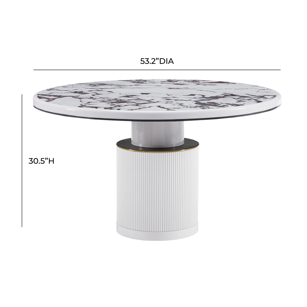 Cartigan White Dining Table - Thumbnail - Image 6