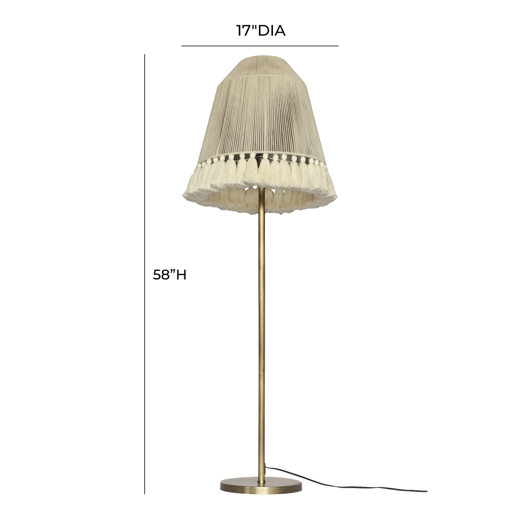 Cartnal Creek Gold Floor Lamp - Thumbnail - Image 7