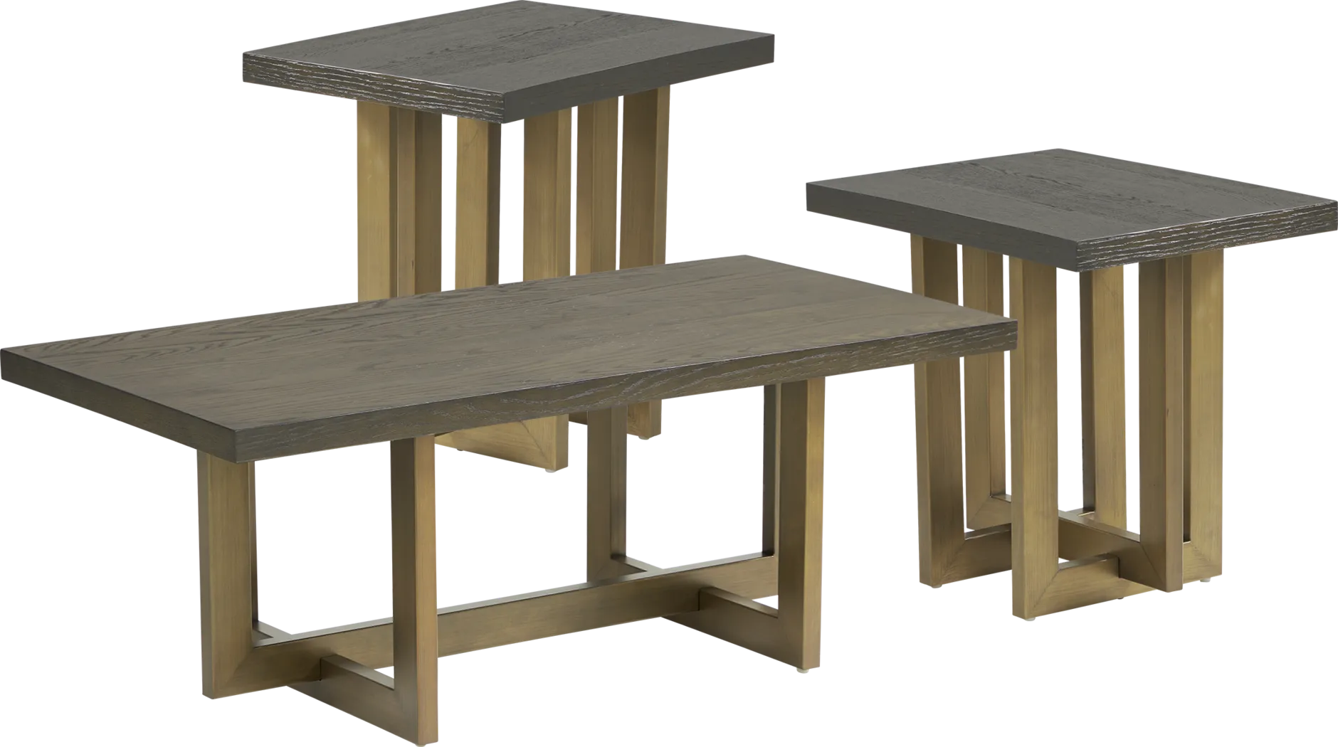 Carvanon Chocolate 3 Pc Table Set - Thumbnail - Image 1