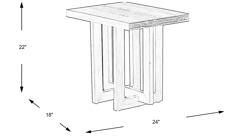 Dimension Image. Please refer to the Dimension Tab on this page for dimension details.