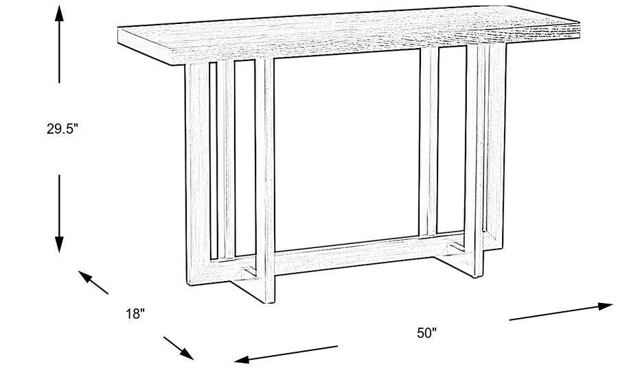 Dimension Image. Please refer to the Dimension Tab on this page for dimension details.