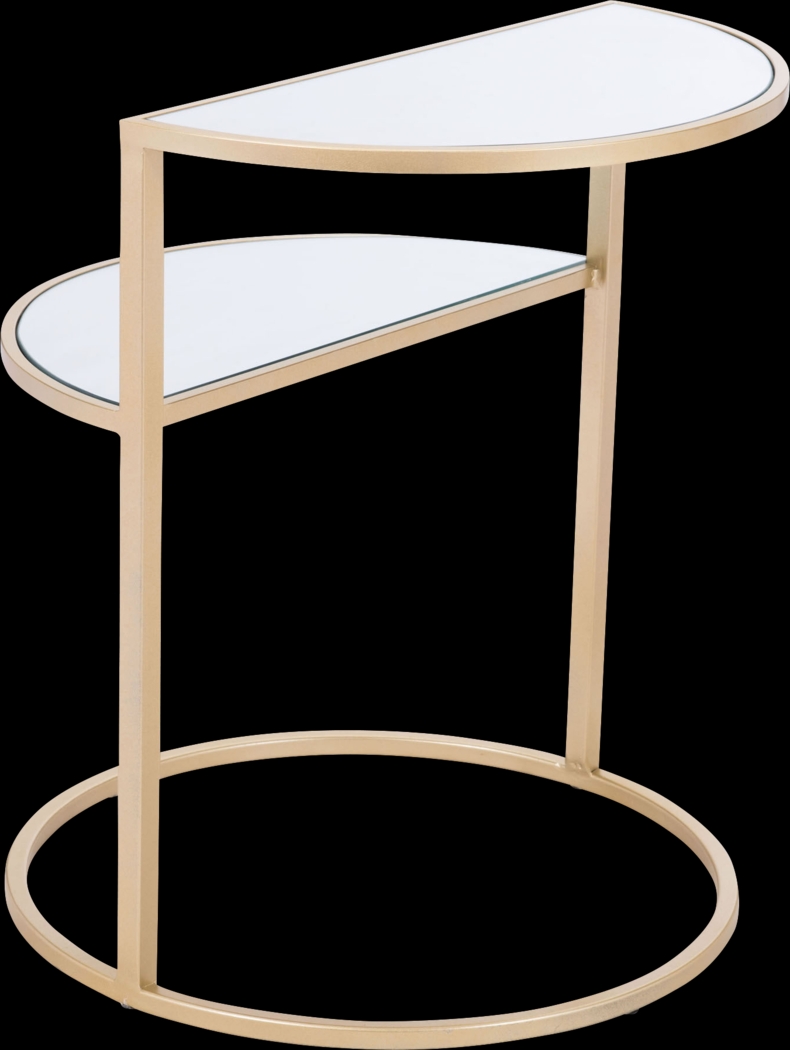 Carvel Gold Accent Table - Thumbnail - Image 5