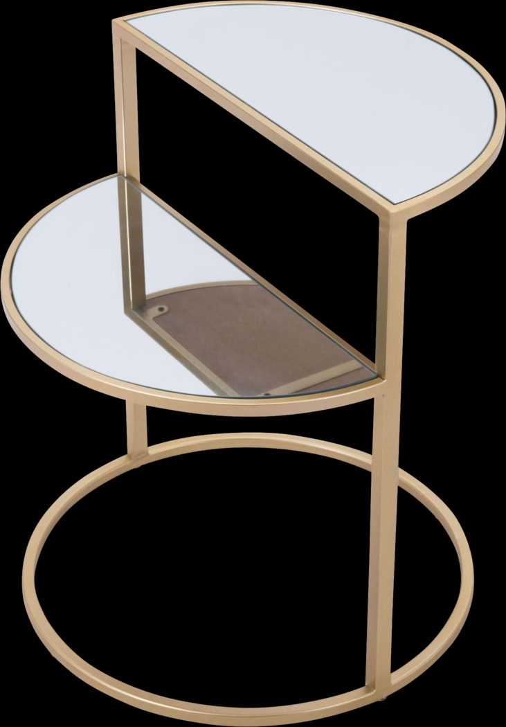Carvel Gold Accent Table - Thumbnail - Image 6