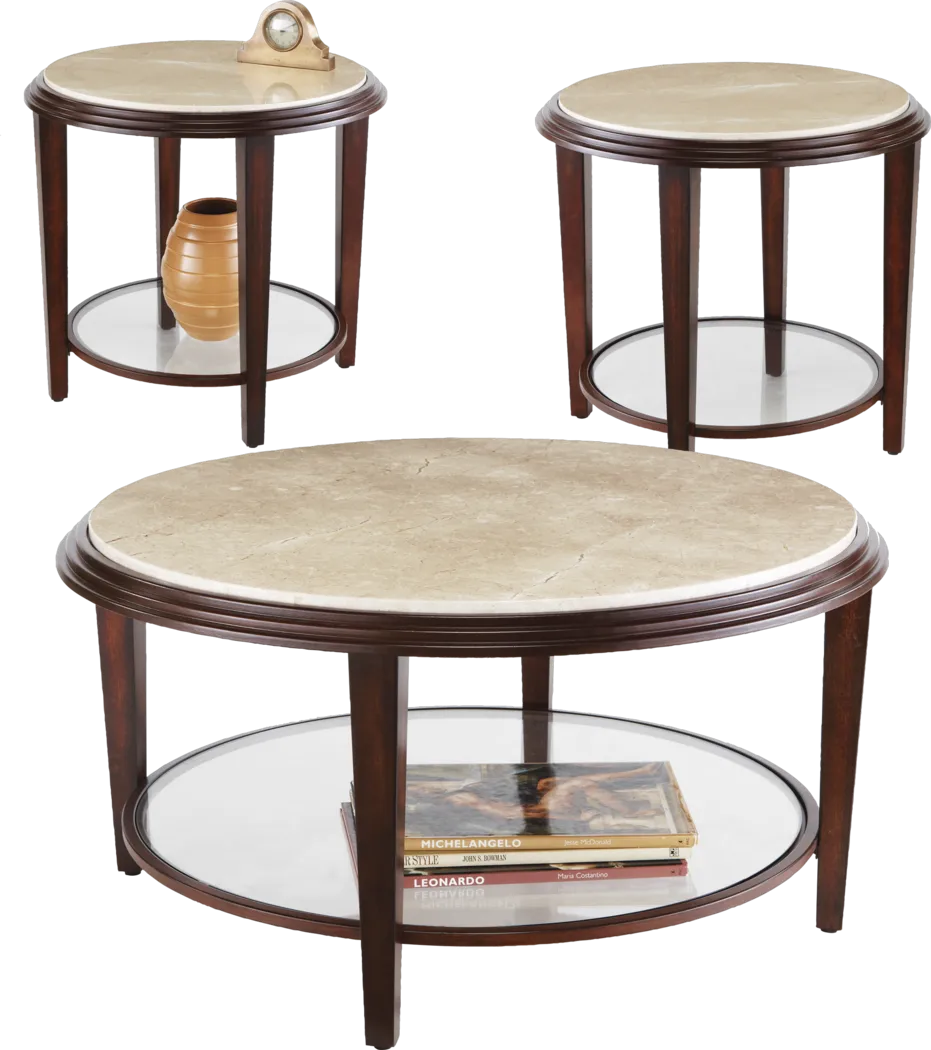 Cary 3 Pc Table Set - Thumbnail - Image 1