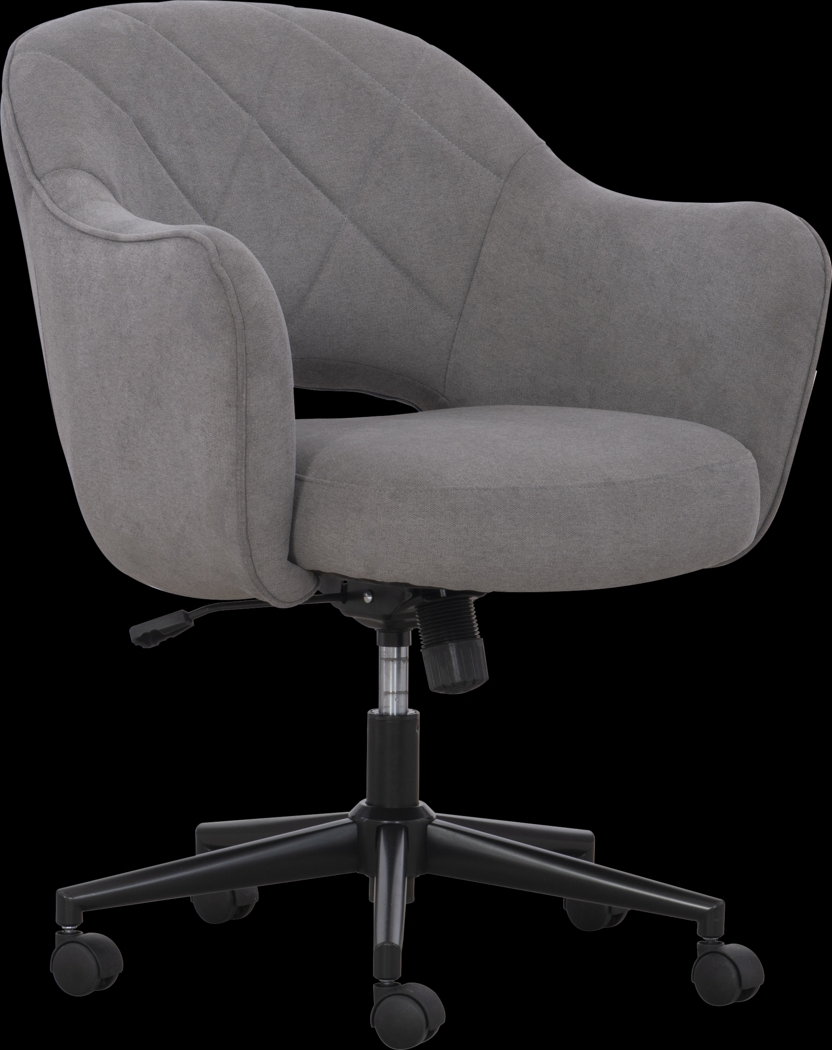 Caryle Gray Office Chair - Thumbnail - Image 1