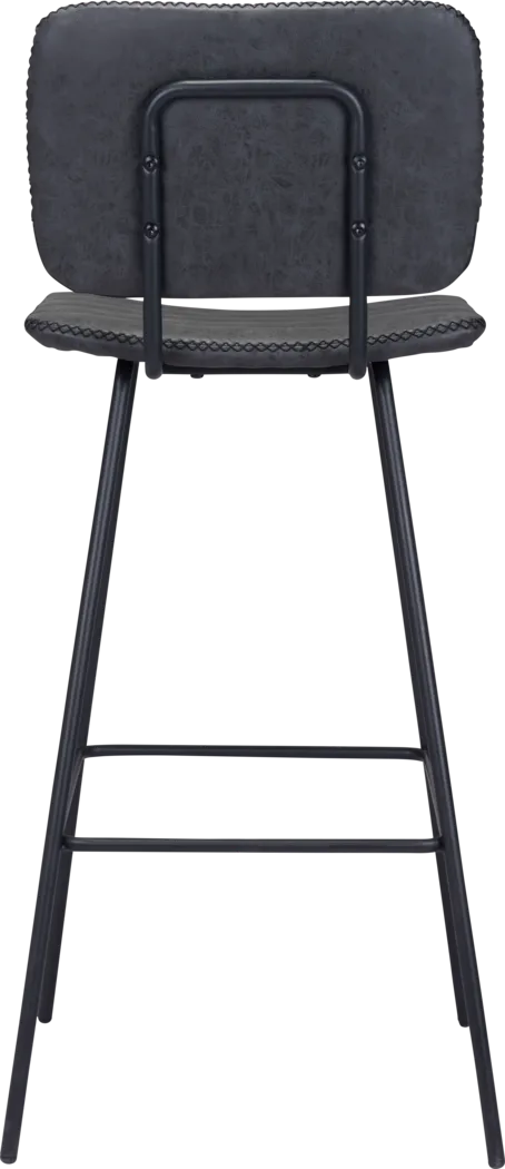 Carylynn Black Bar Height Stool, Set of 2 - Thumbnail - Image 6