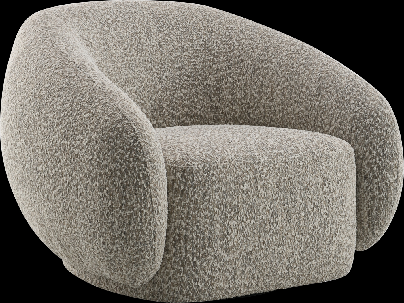 Carzalia Brown Swivel Accent Chair - Thumbnail - Image 1