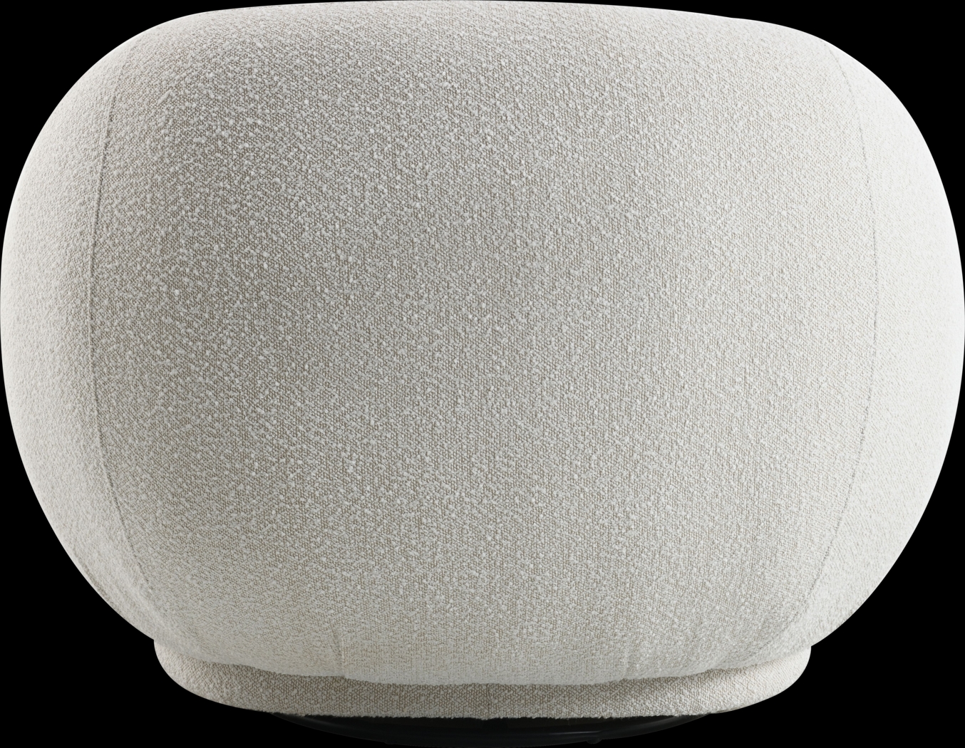 Carzalia Cream Swivel Accent Chair - Thumbnail - Image 5