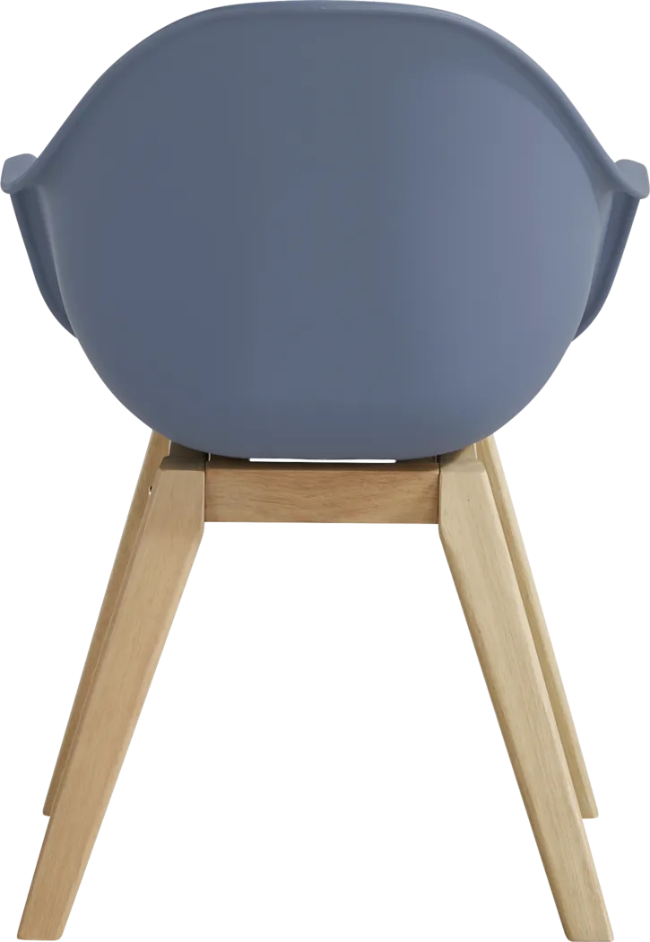 Casa Villa Multi 5 Pc Outdoor Dining Set with Blue Chairs - Thumbnail - Image 7