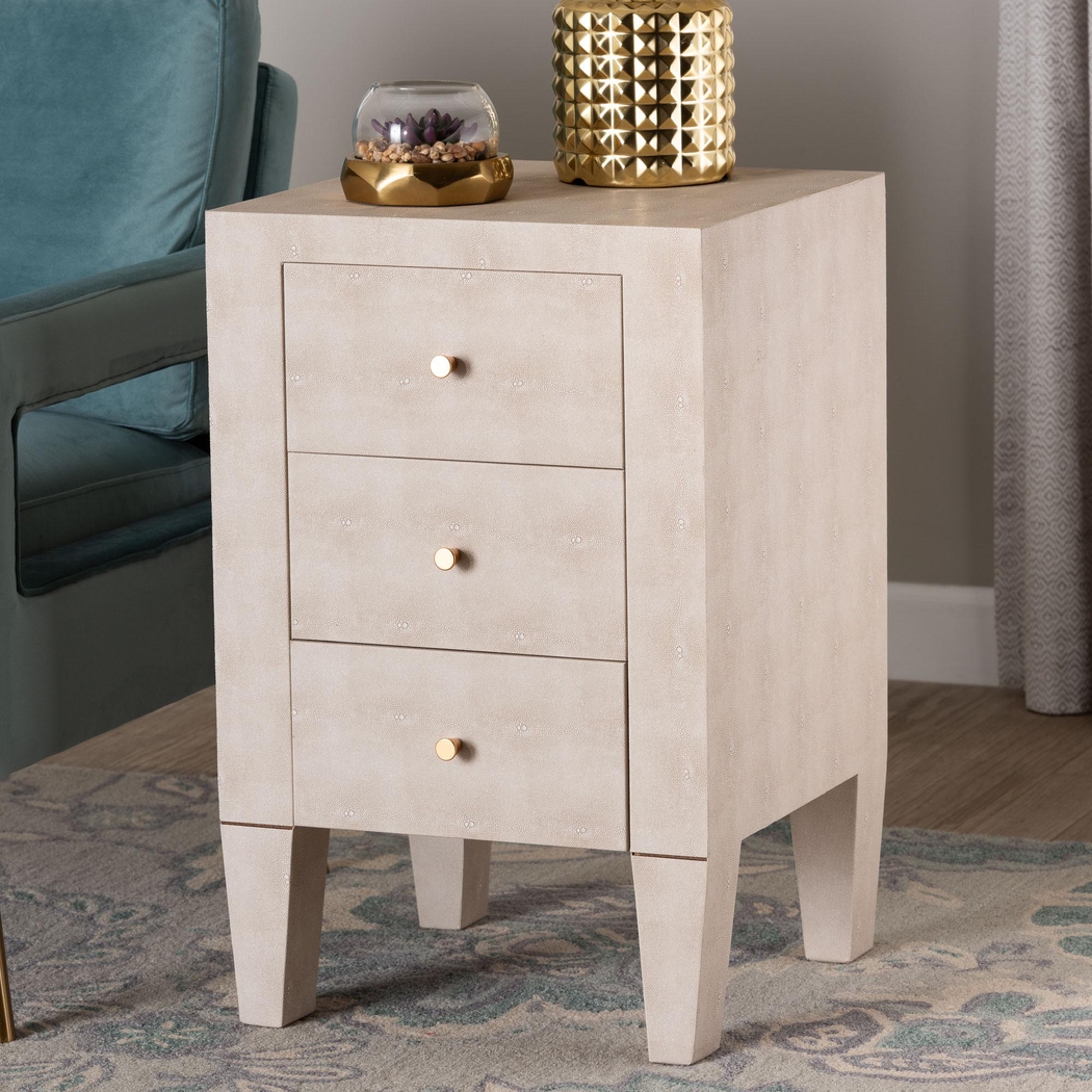 Casalinoy Beige End Table - Thumbnail - Image 2
