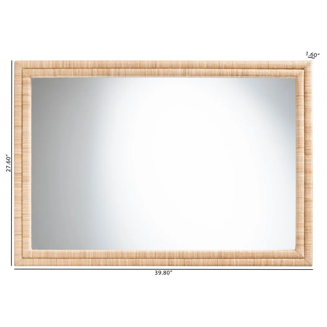 Casalo Brown Rectangle Mirror - Thumbnail - Image 2