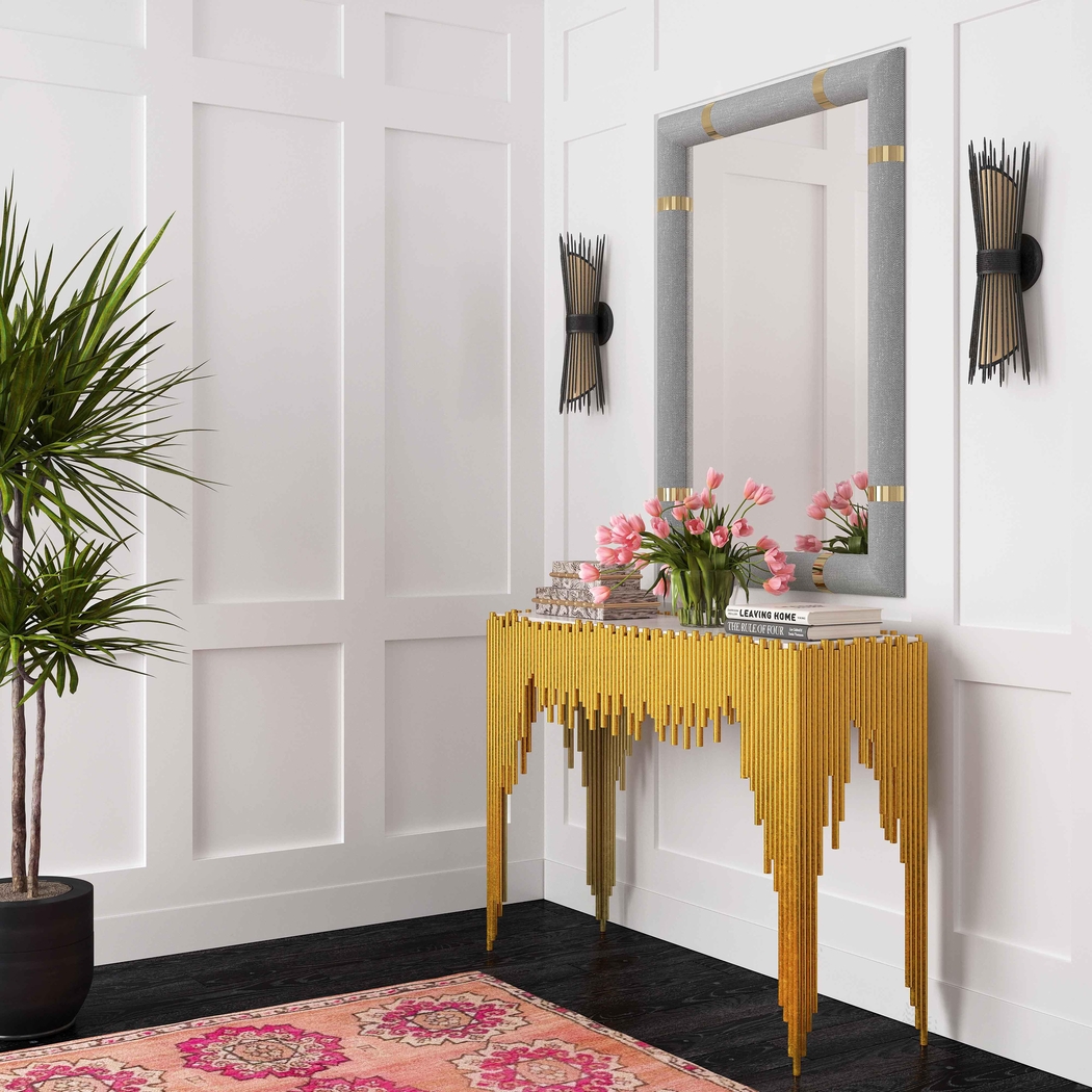 Casarina Gray Wall Mirror - Thumbnail - Image 2