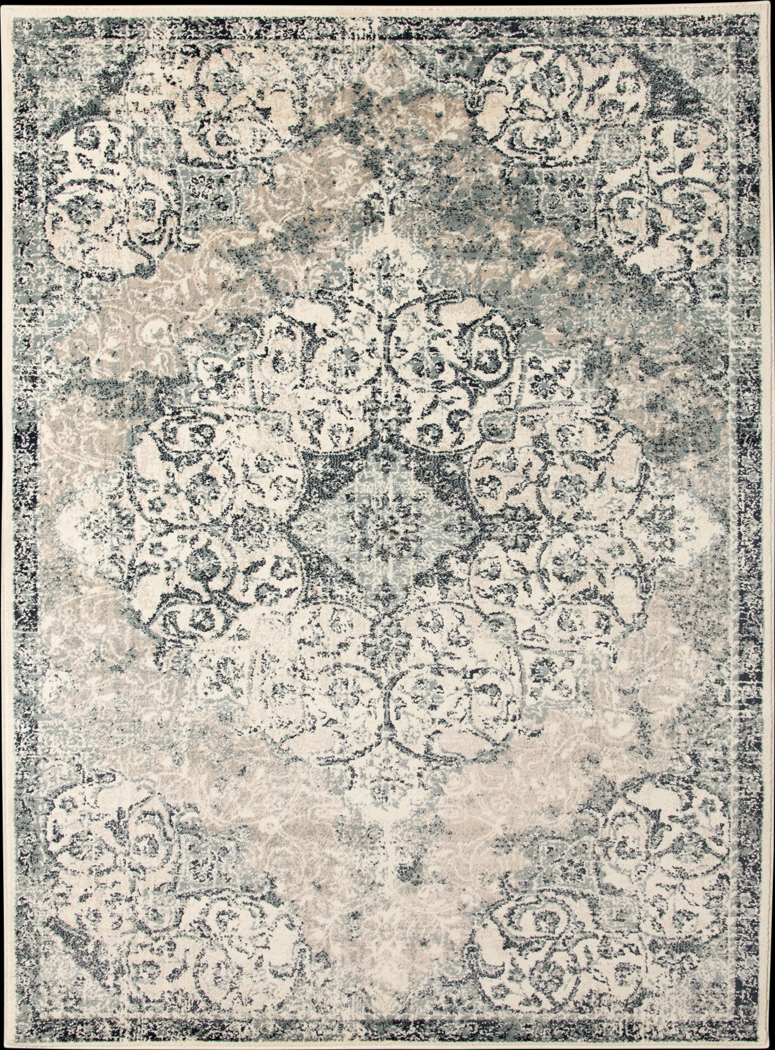 Casatta Blue 7'9 x 9'9 Rug - Thumbnail - Image 1