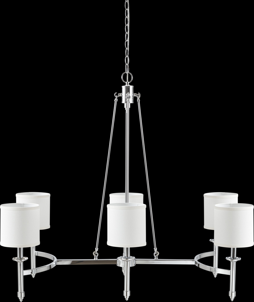 Cascade Hills Silver Chandelier - Thumbnail - Image 1