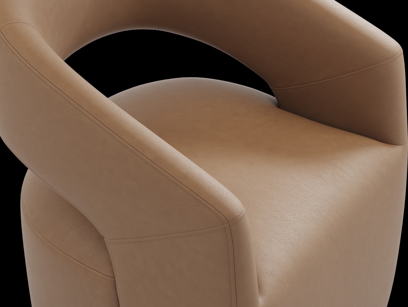 Cascade Park Brown Side Chair - Thumbnail - Image 3