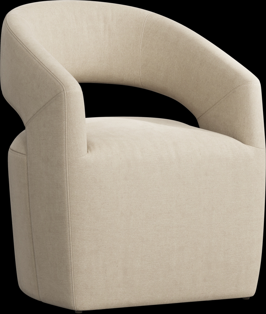 Cascade Park Cream Side Chair - Thumbnail - Image 1
