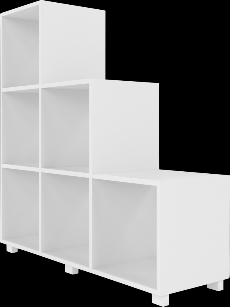 Cascio White Bookcase - Thumbnail - Image 5