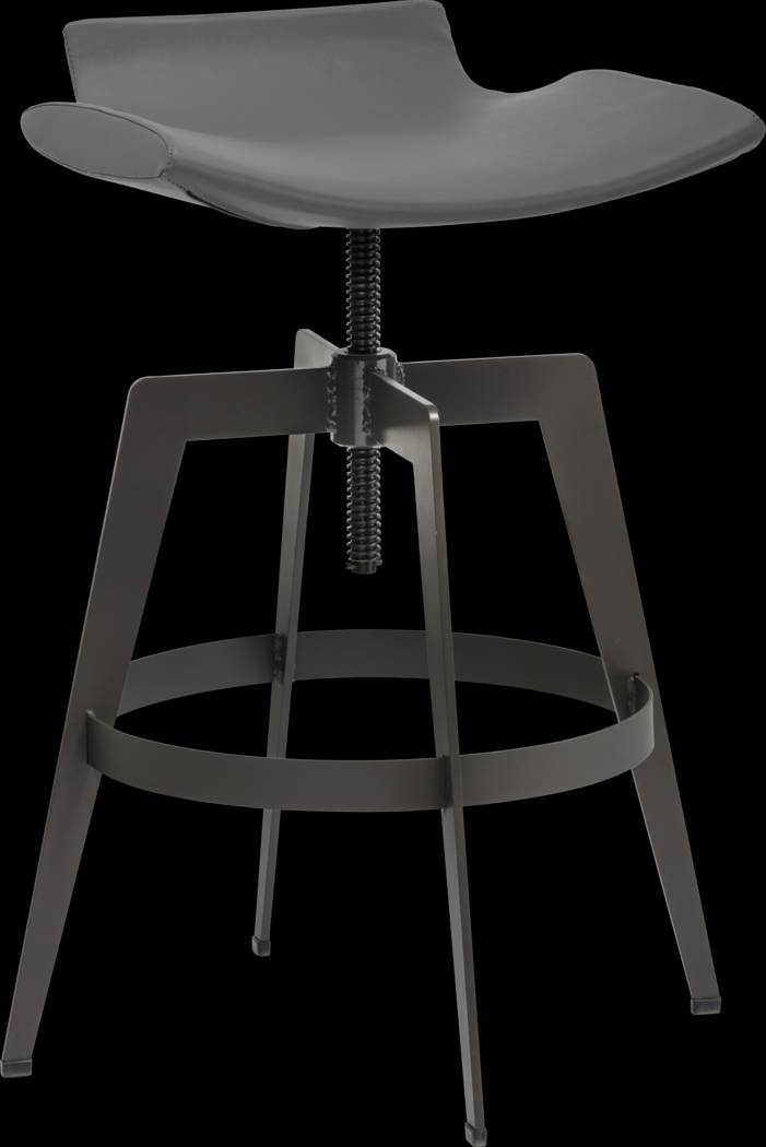 Caselli Gray Adjustable Barstool - Thumbnail - Image 1