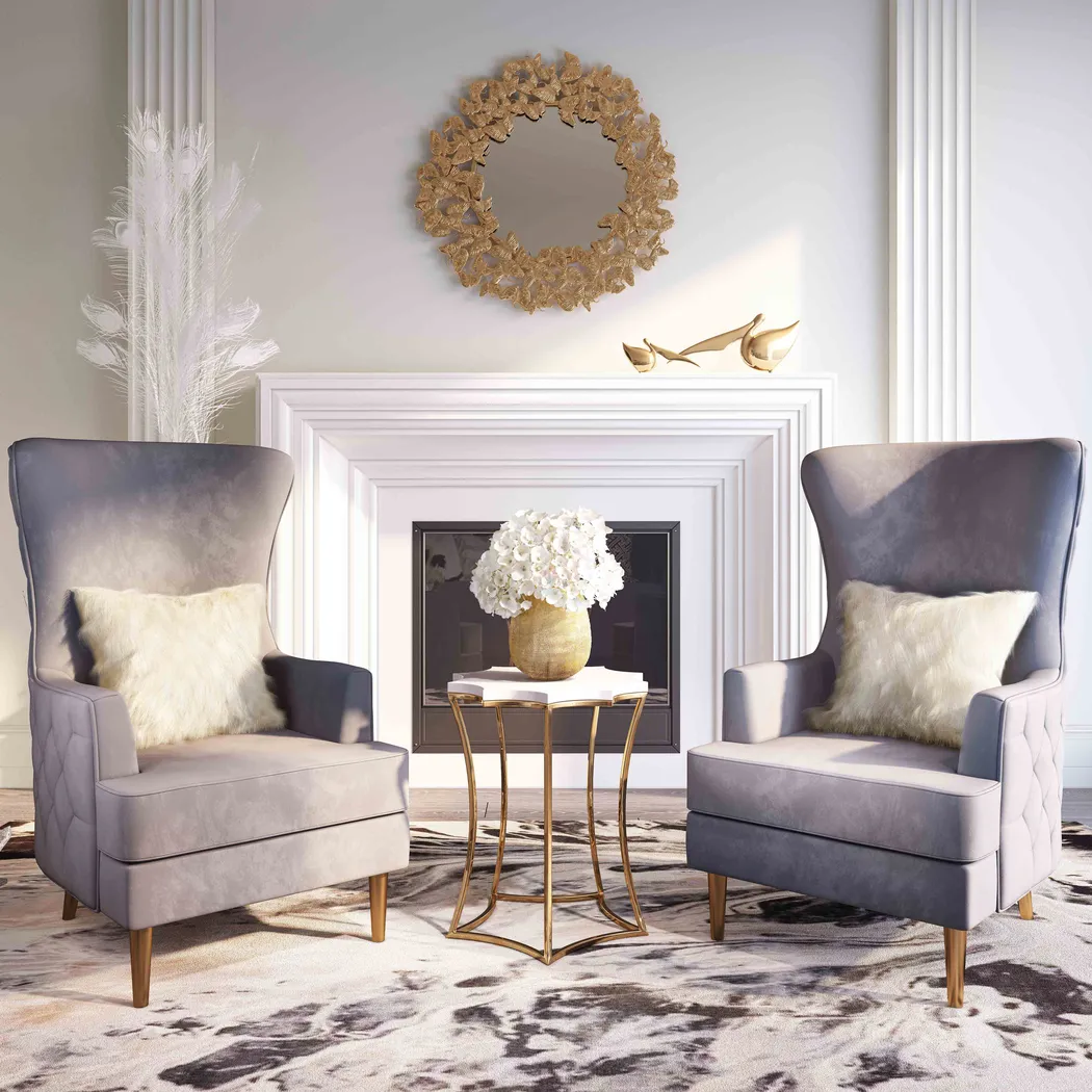 Casellor Gold Accent Table - Thumbnail - Image 6