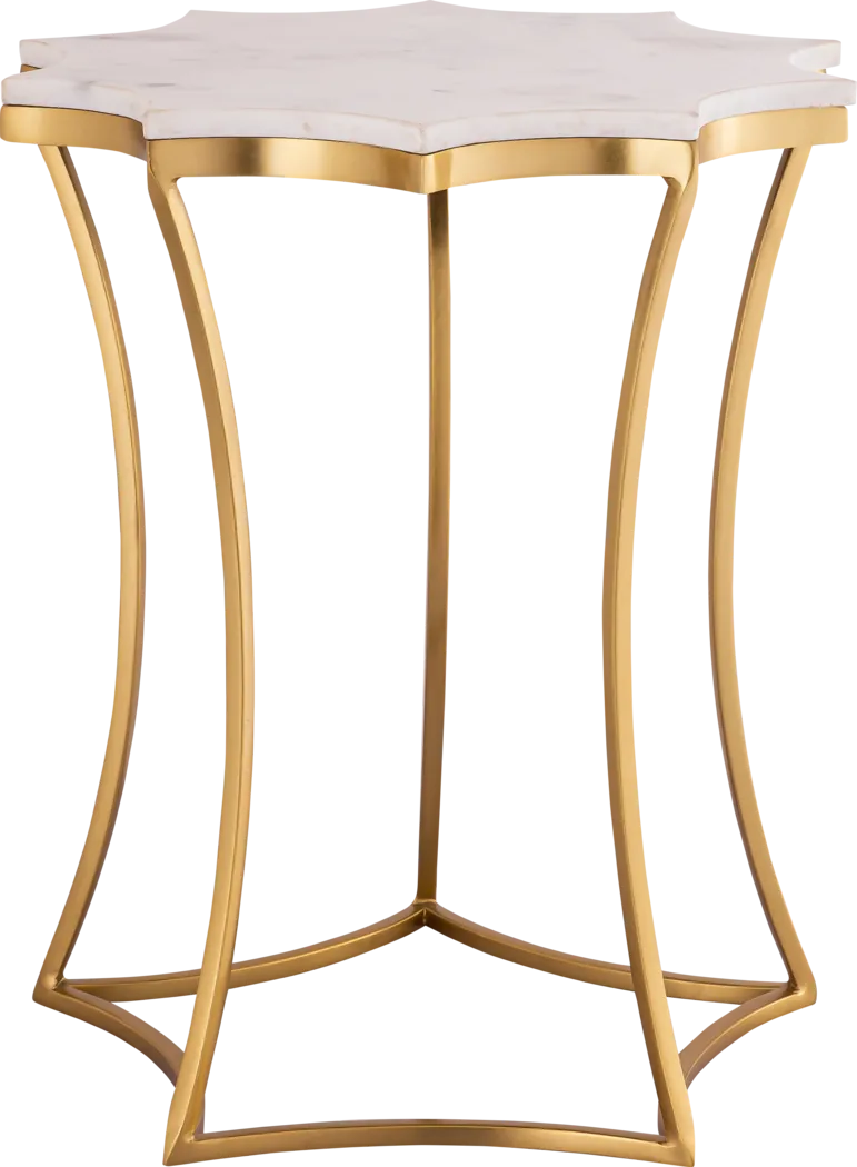 Casellor Gold Accent Table - Thumbnail - Image 1