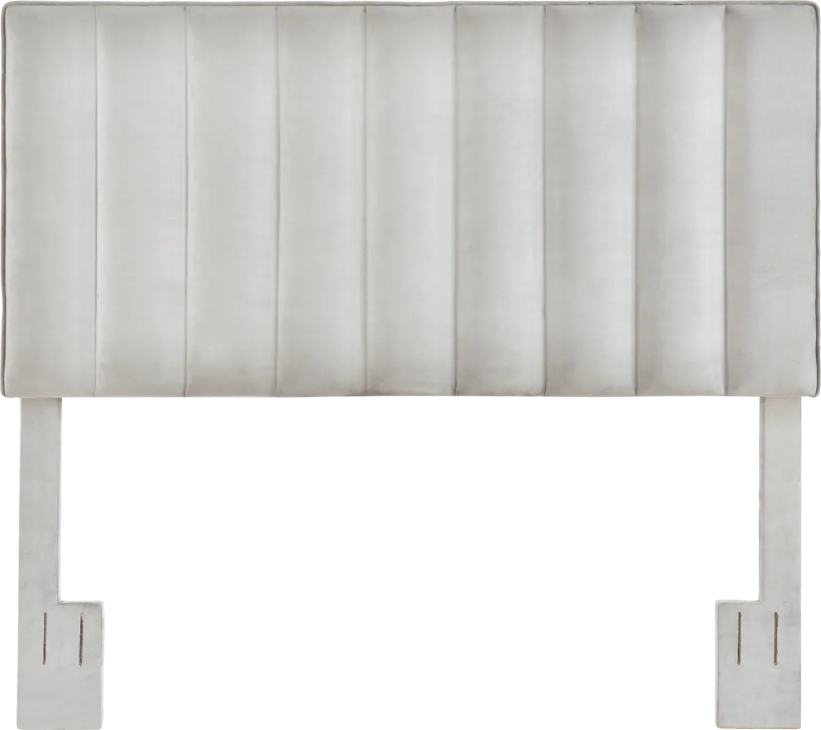 Casey Elle Light Gray King/California Headboard - Thumbnail - Image 1