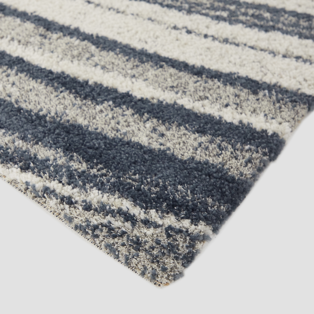Cashdan Blue 5'3 x 7' Rug - Thumbnail - Image 4