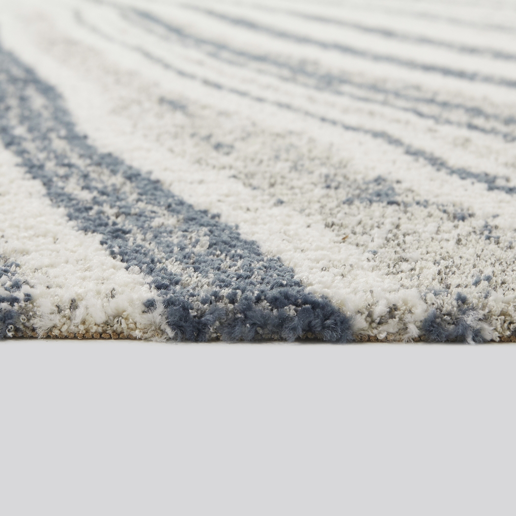 Cashdan Blue 7'10 x 10' Rug - Thumbnail - Image 5