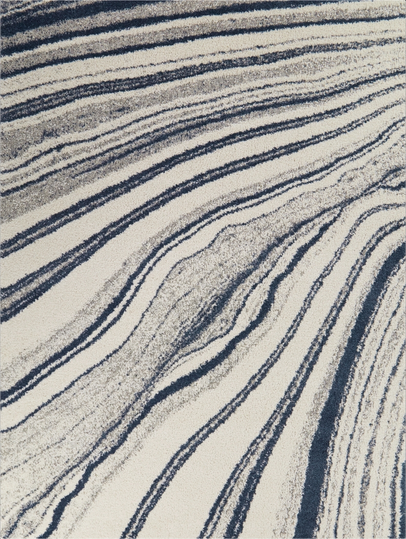 Cashdan Blue 7'10 x 10' Rug - Thumbnail - Image 1