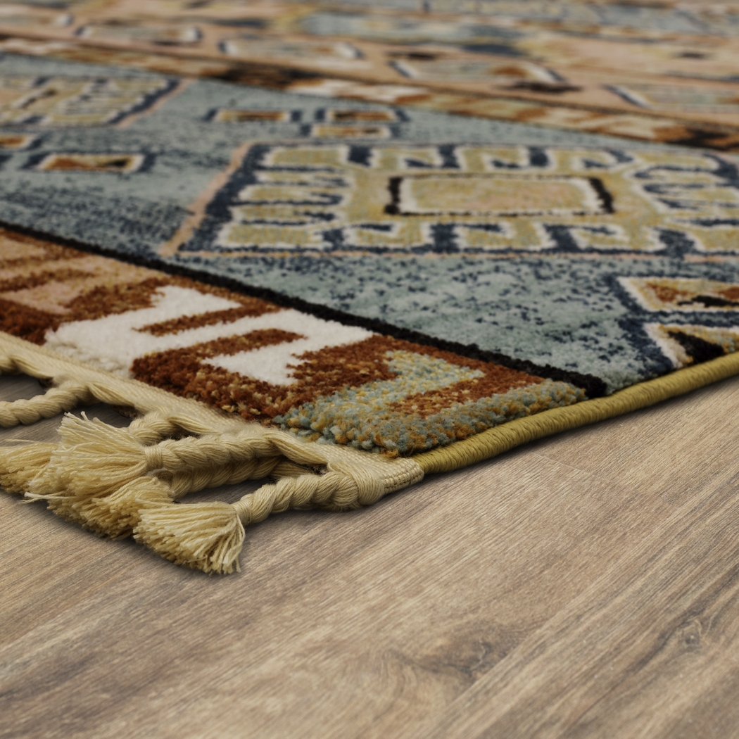 Casheim Blue 5'3 x 7'10 Rug - Thumbnail - Image 5