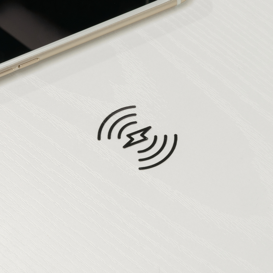 Cashell White Adjustable Height Desk - Thumbnail - Image 5