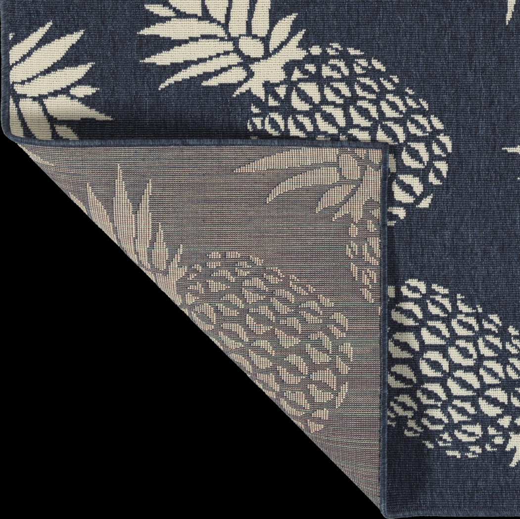 Casheller II Navy 5' x 7'6 Rug - Thumbnail - Image 4