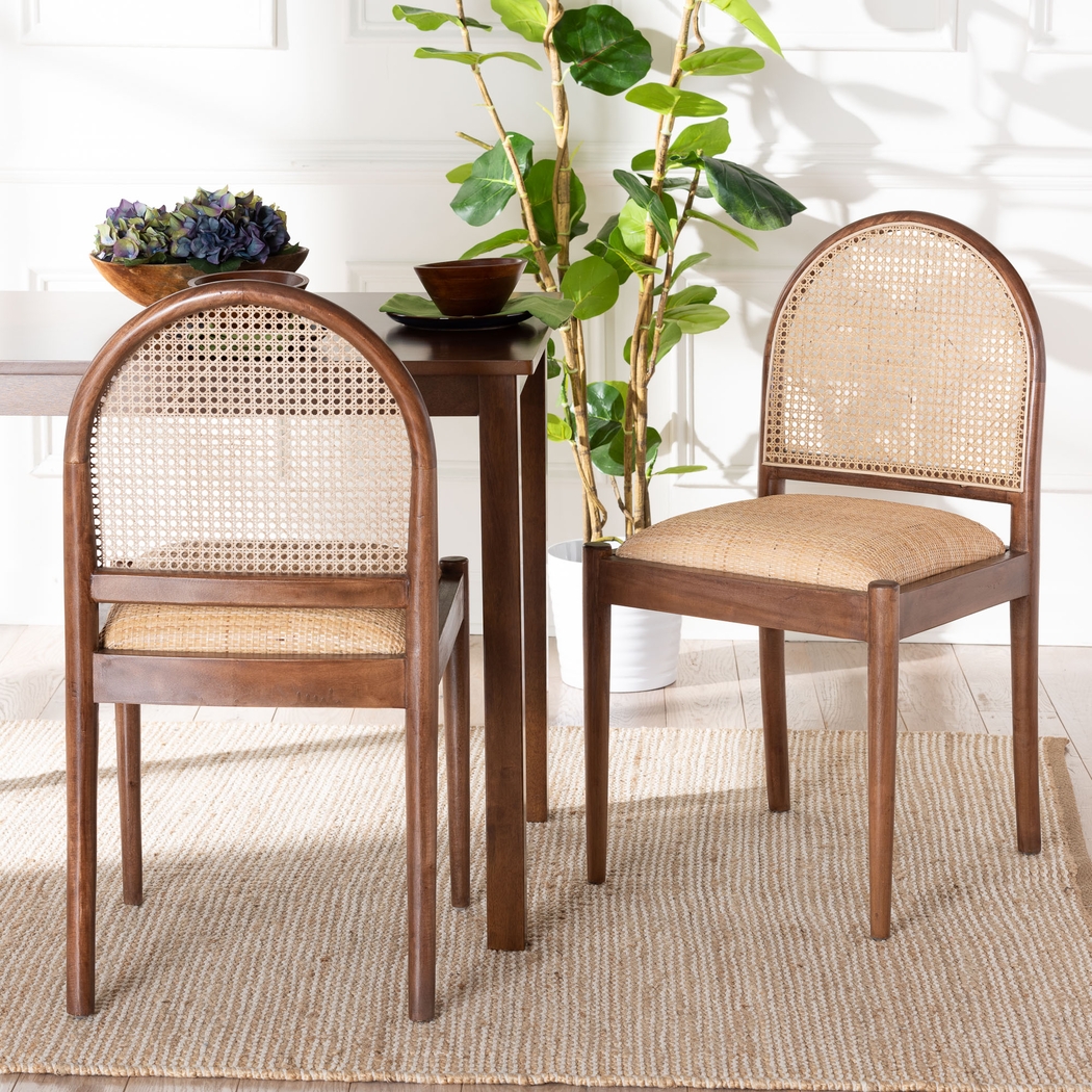 Cashwell Brown Dining Chair, Set of 2 - Thumbnail - Image 2