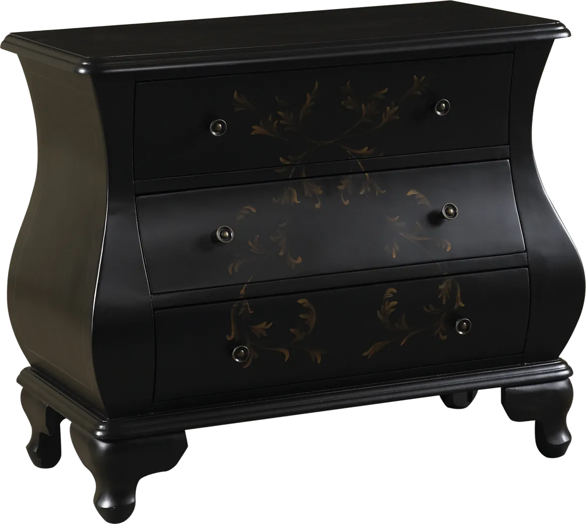 Casi Black Accent Cabinet - Thumbnail - Image 3