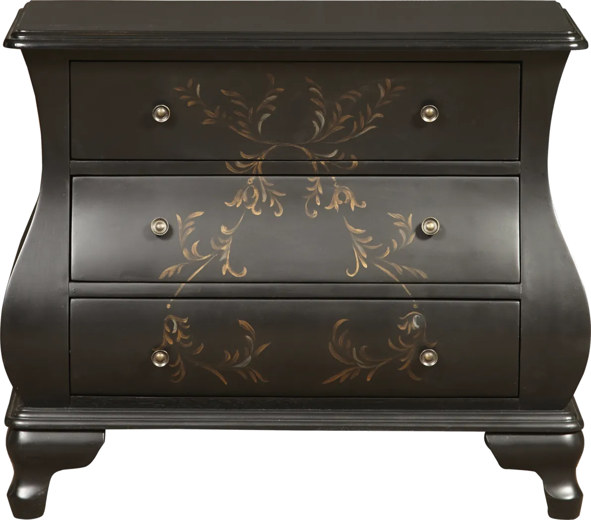 Casi Black Accent Cabinet - Thumbnail - Image 1