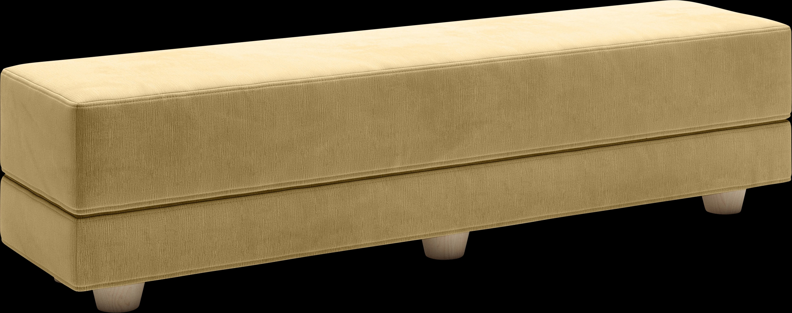 Casila Camel Twin Bed Bench - Thumbnail - Image 1