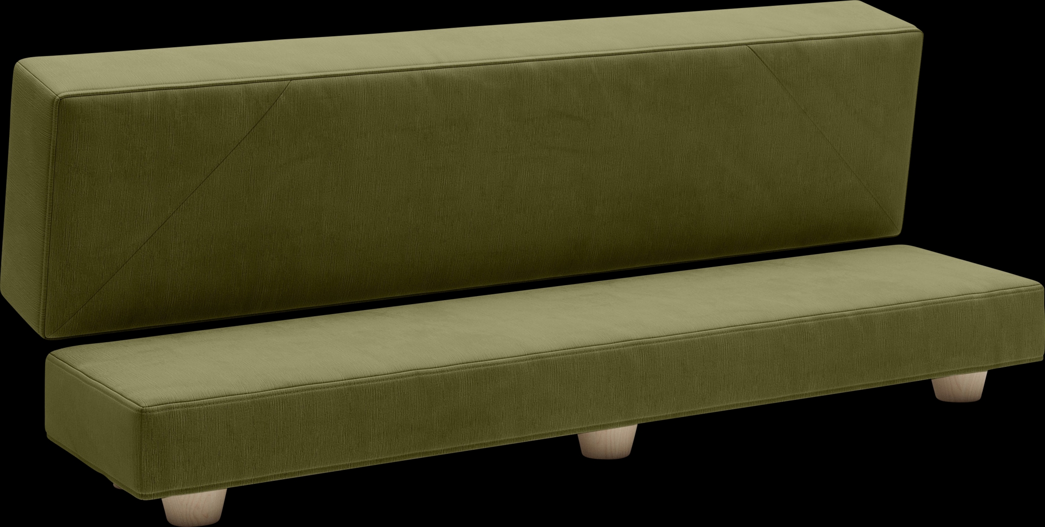Casila Green Twin Bed Bench - Thumbnail - Image 6