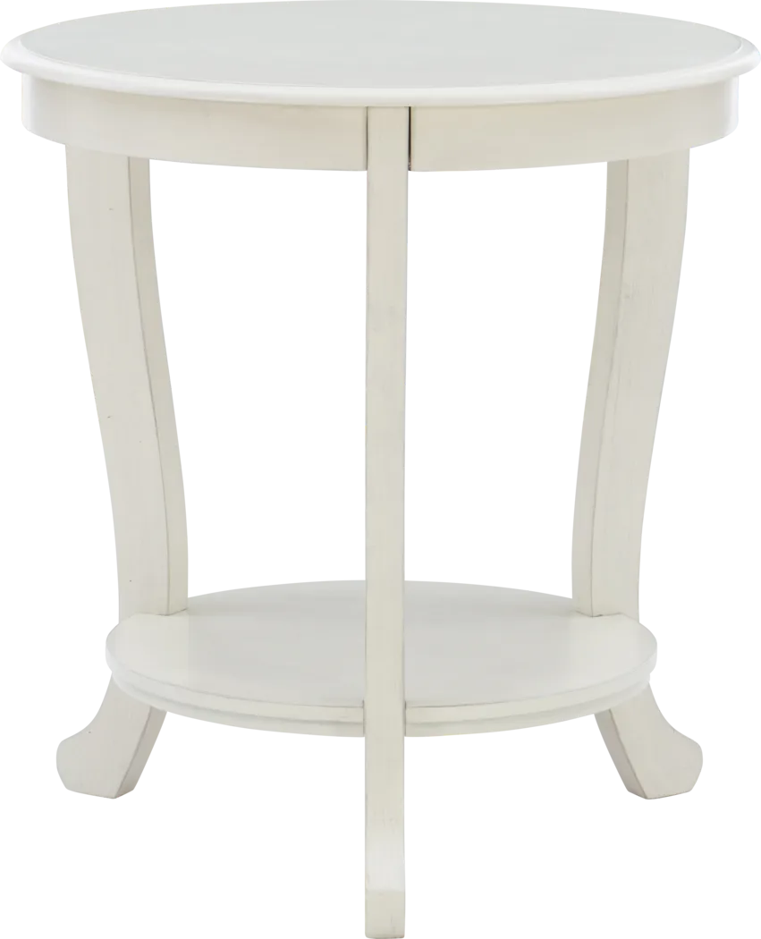 Casilda White End Table - Thumbnail - Image 6
