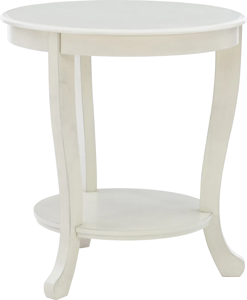 Casilda White End Table - Thumbnail - Image 8