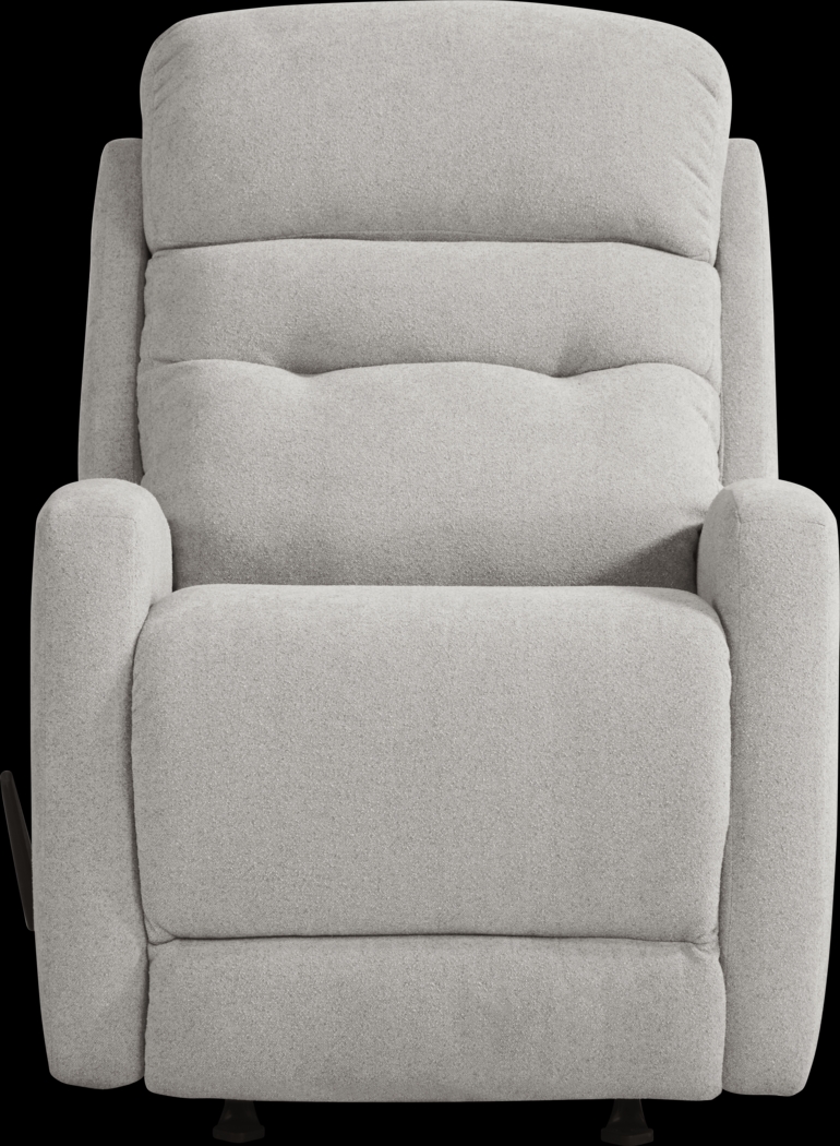 Cason Lane Light Gray Rocker Recliner - Thumbnail - Image 4