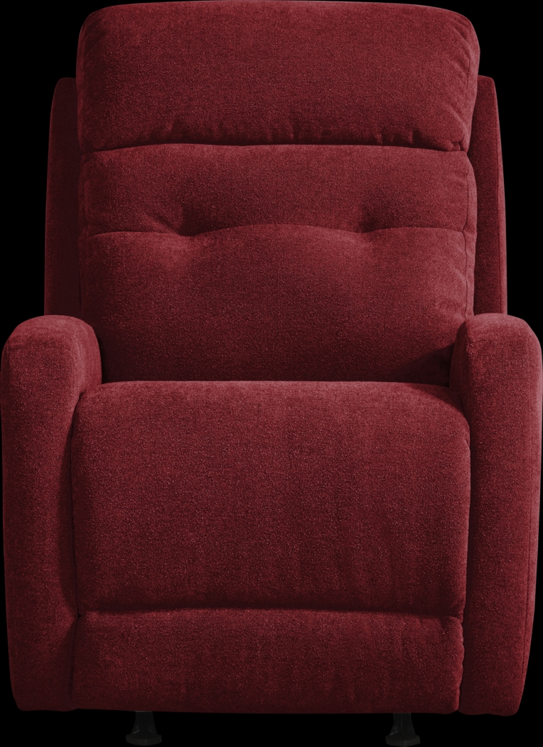 Cason Lane Red Dual Power Recliner - Thumbnail - Image 3