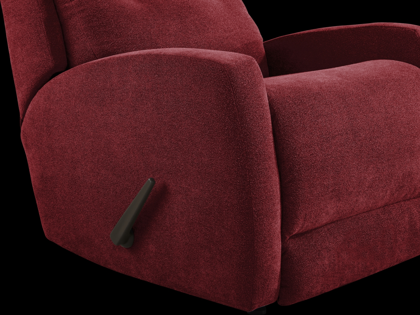 Cason Lane Red Rocker Recliner - Thumbnail - Image 3