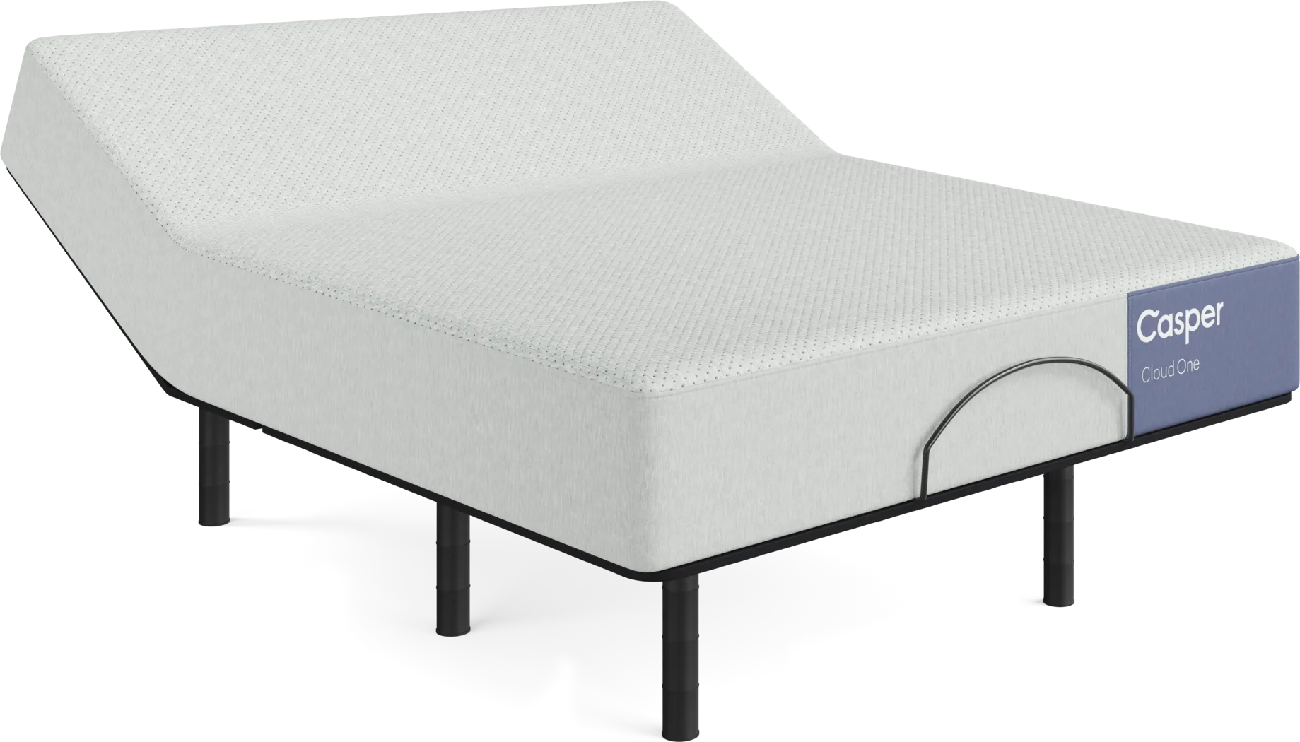 Casper Cloud One Queen Mattress with Head Up Only Base - Thumbnail - Image 1